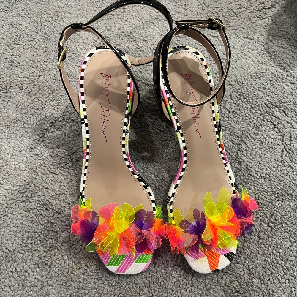 Betsey Johnson Colored Heel